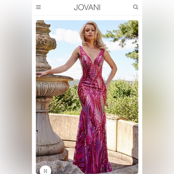 Jovani Prom Dress - Picture 2 of 8
